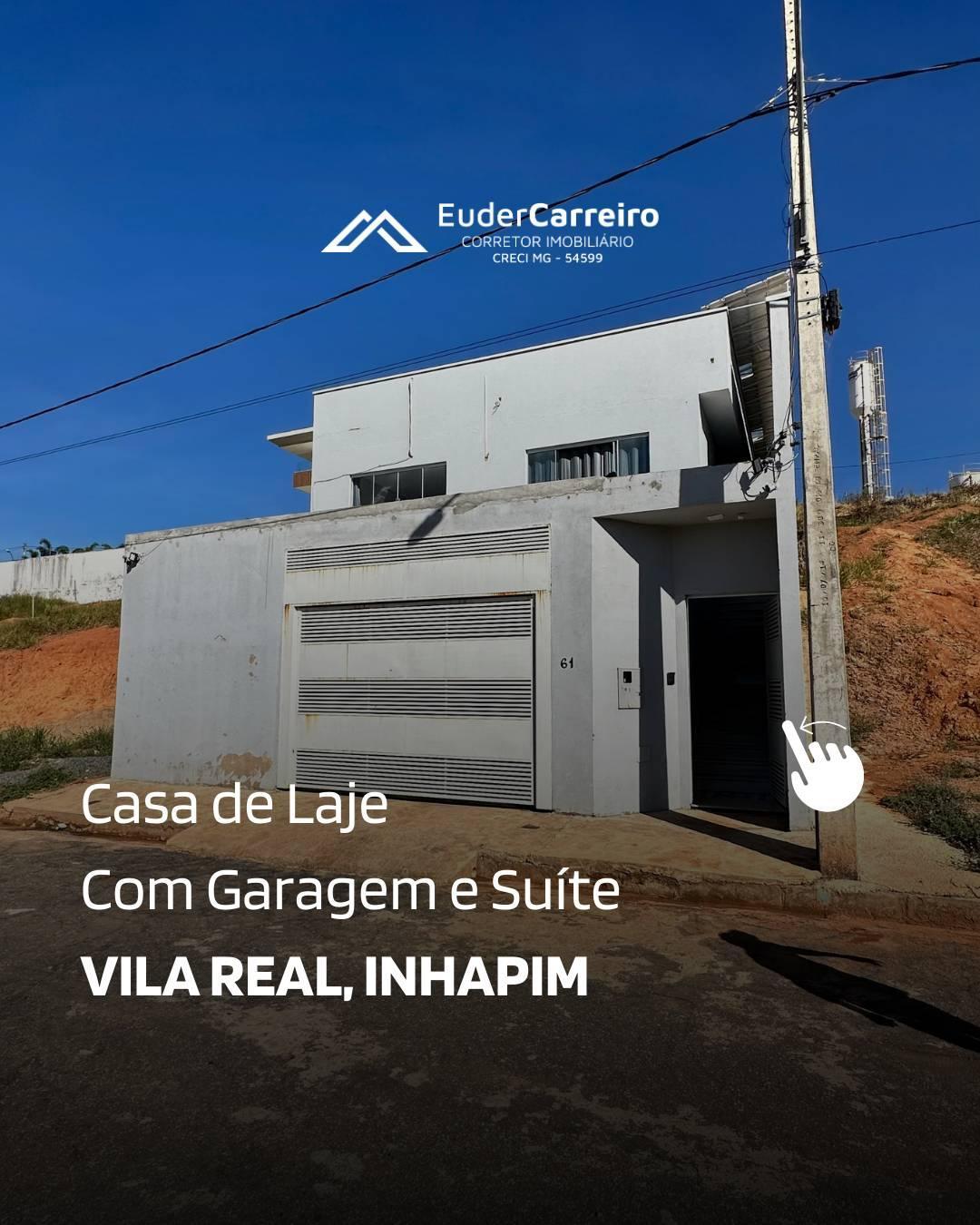 Casa com 3 quartos, 170m², à venda em Inhapim, Vila Real