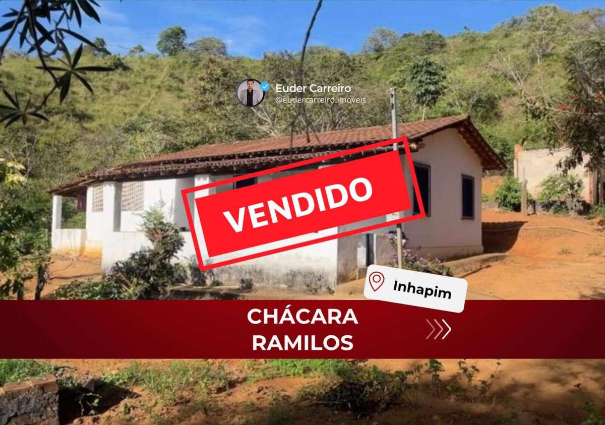 Chácara à venda em Inhapim, Ramilos, 1000m²