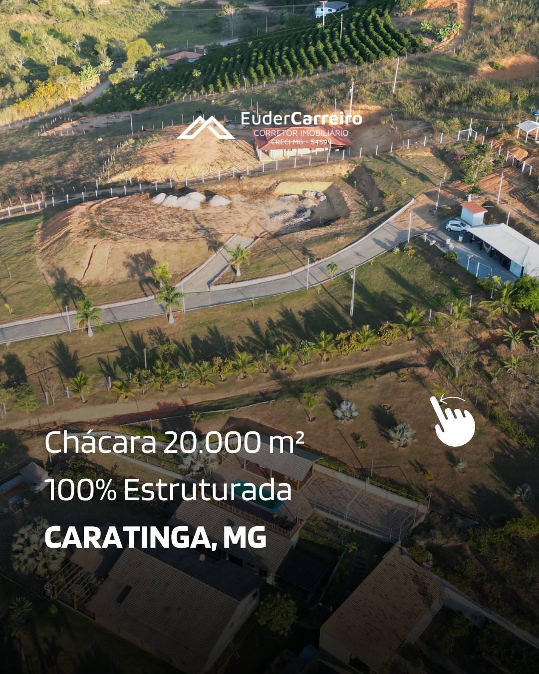 Chácara com 1 quarto, 20000m², à venda em Caratinga, Centro