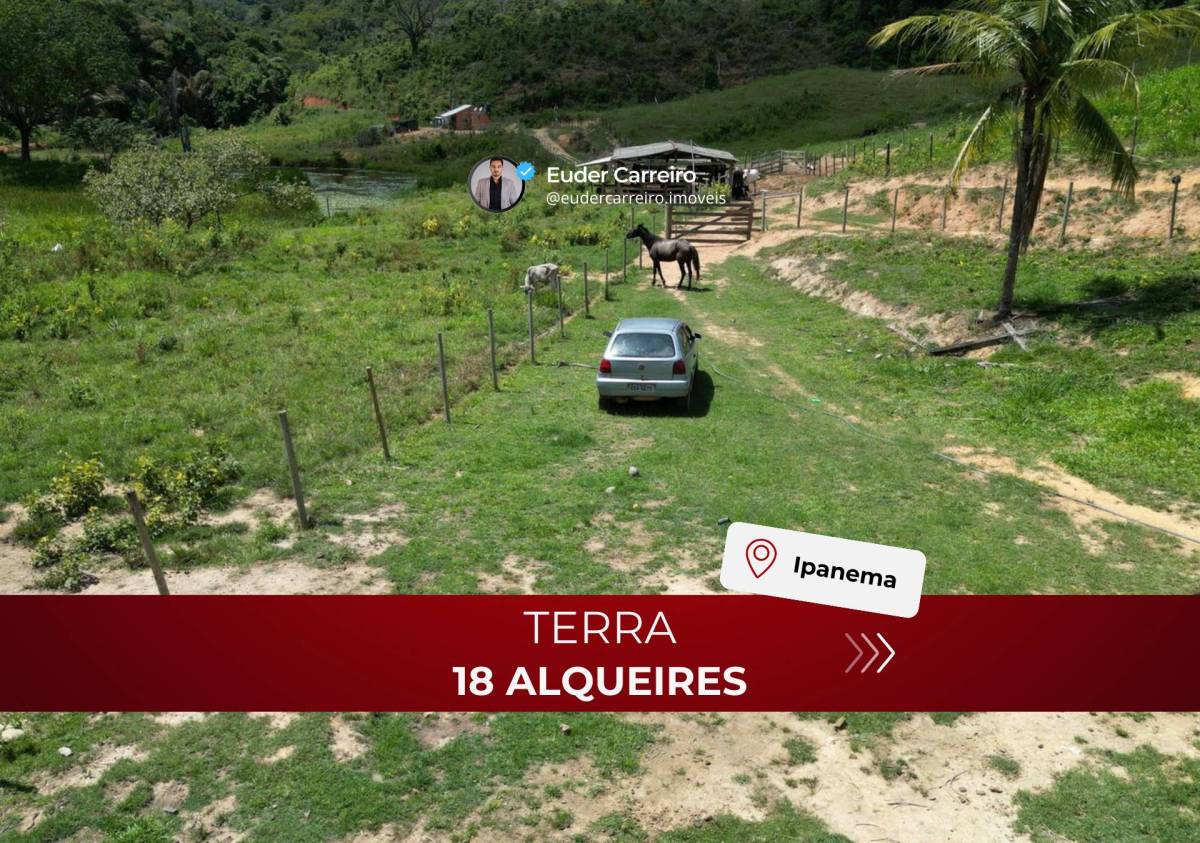 Fazenda à venda em Ipanema, Tabajara, 18Alqueires Mineiro