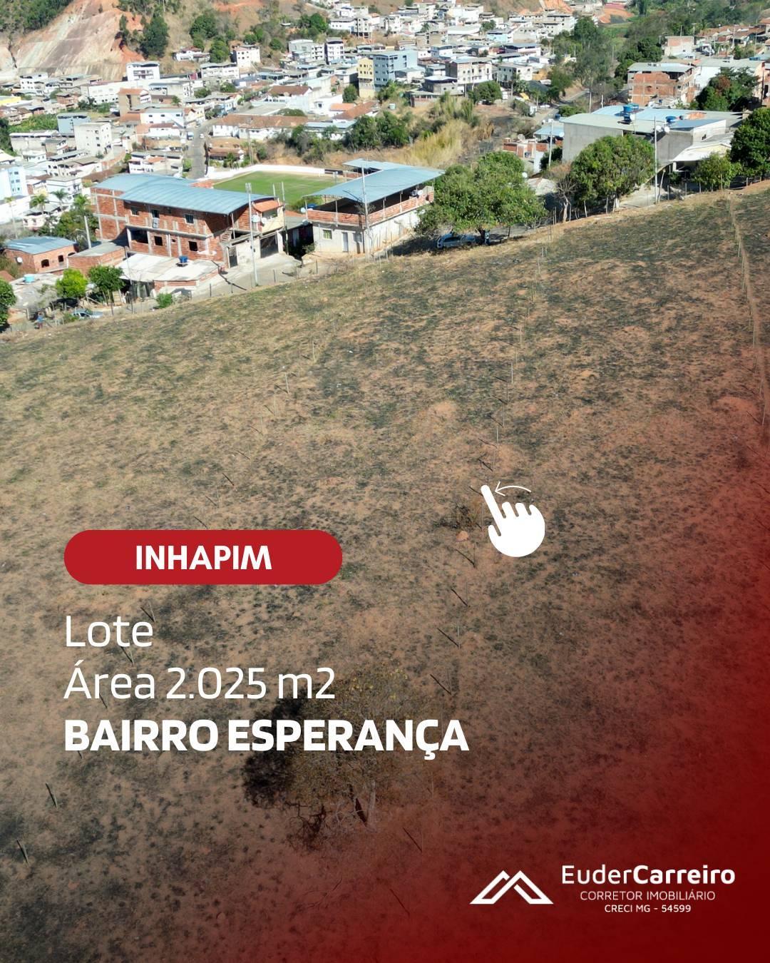 Lote, 2025m², à venda em Inhapim, Esperança