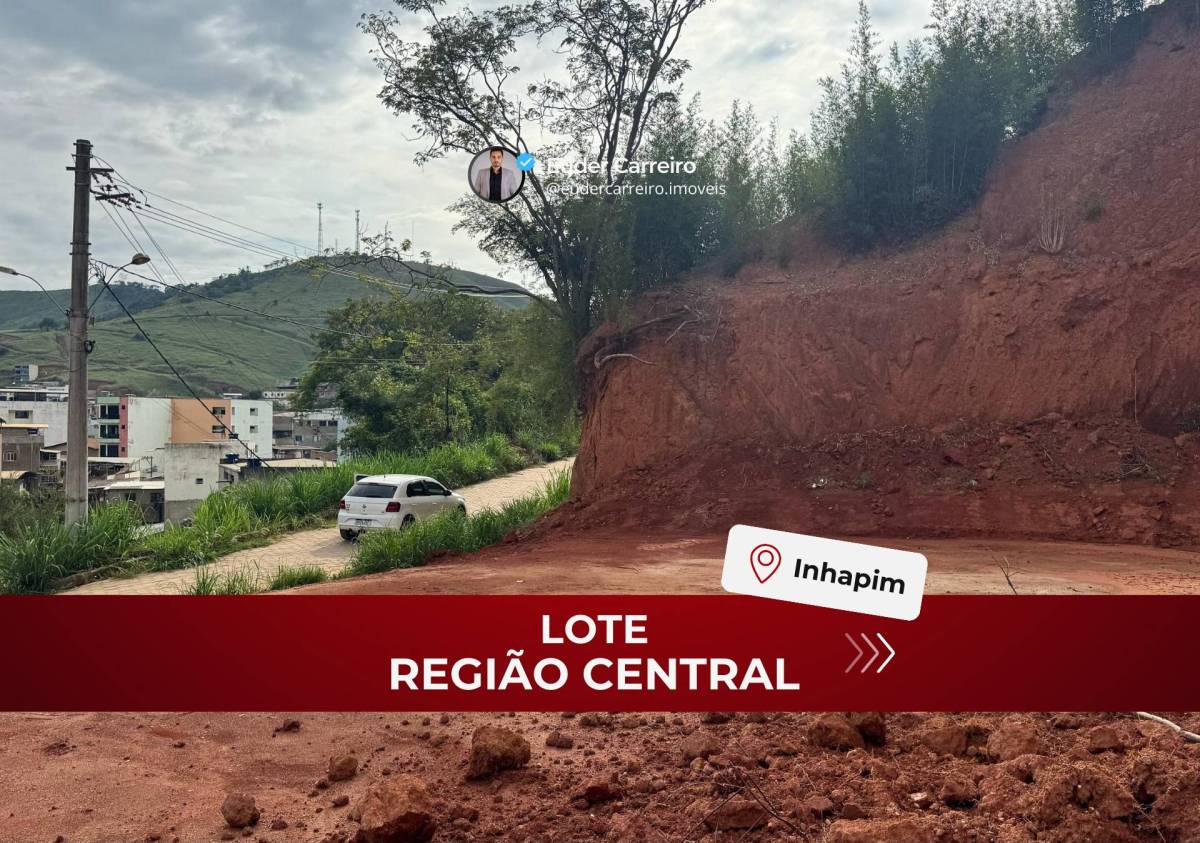 Lote à venda em Inhapim, Centro, 150m²