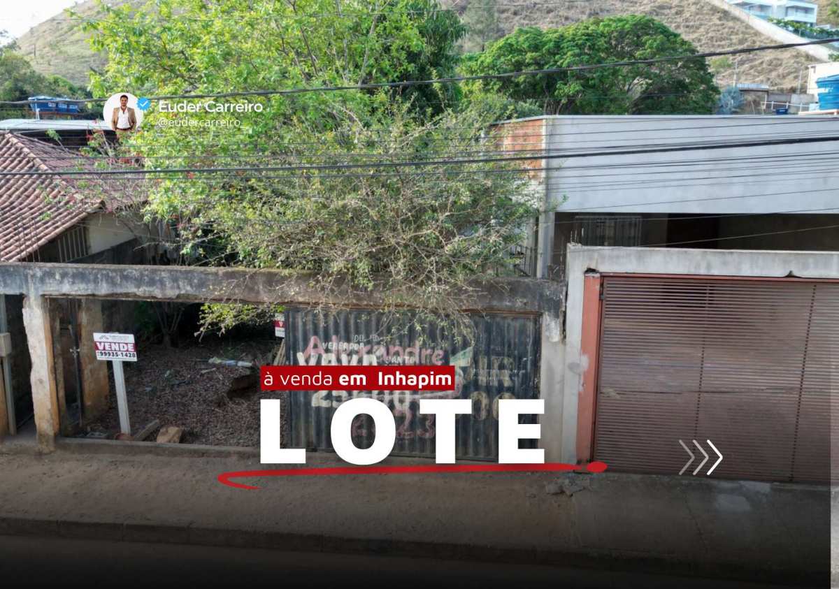Lote à venda em Inhapim, Centro, 690m²