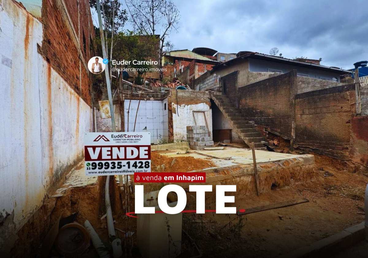 Lote à venda em Inhapim, Esperança, 162m²