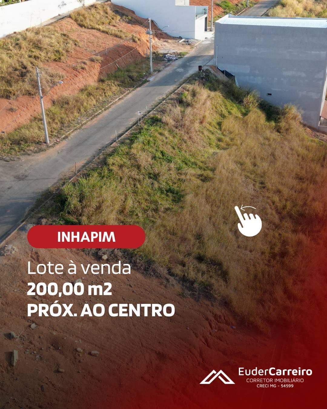 Lote, 200m², à venda em Inhapim, Vila Real