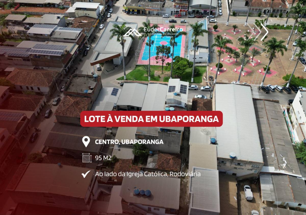 Lote, 95m², à venda em Ubaporanga, Centro