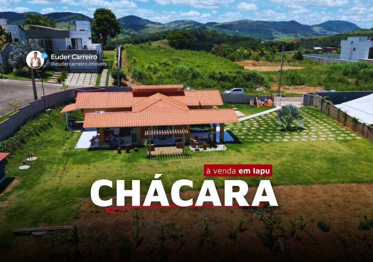 Chácara à venda em Iapu, Vivenda dos Lagos, com 2 quartos, 1500m²