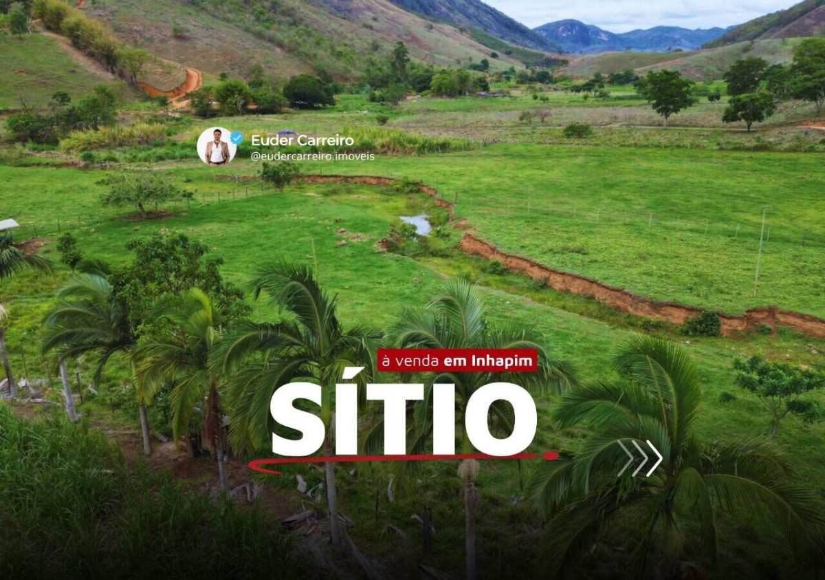 Sítio à venda em Inhapim, Macadame, 2,5Alqueires Mineiro